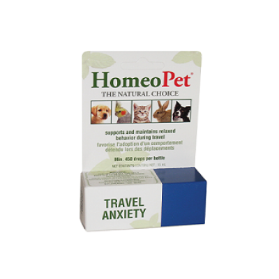 HomeoPet Travel Anxiety (Mal de transport) 15 ml